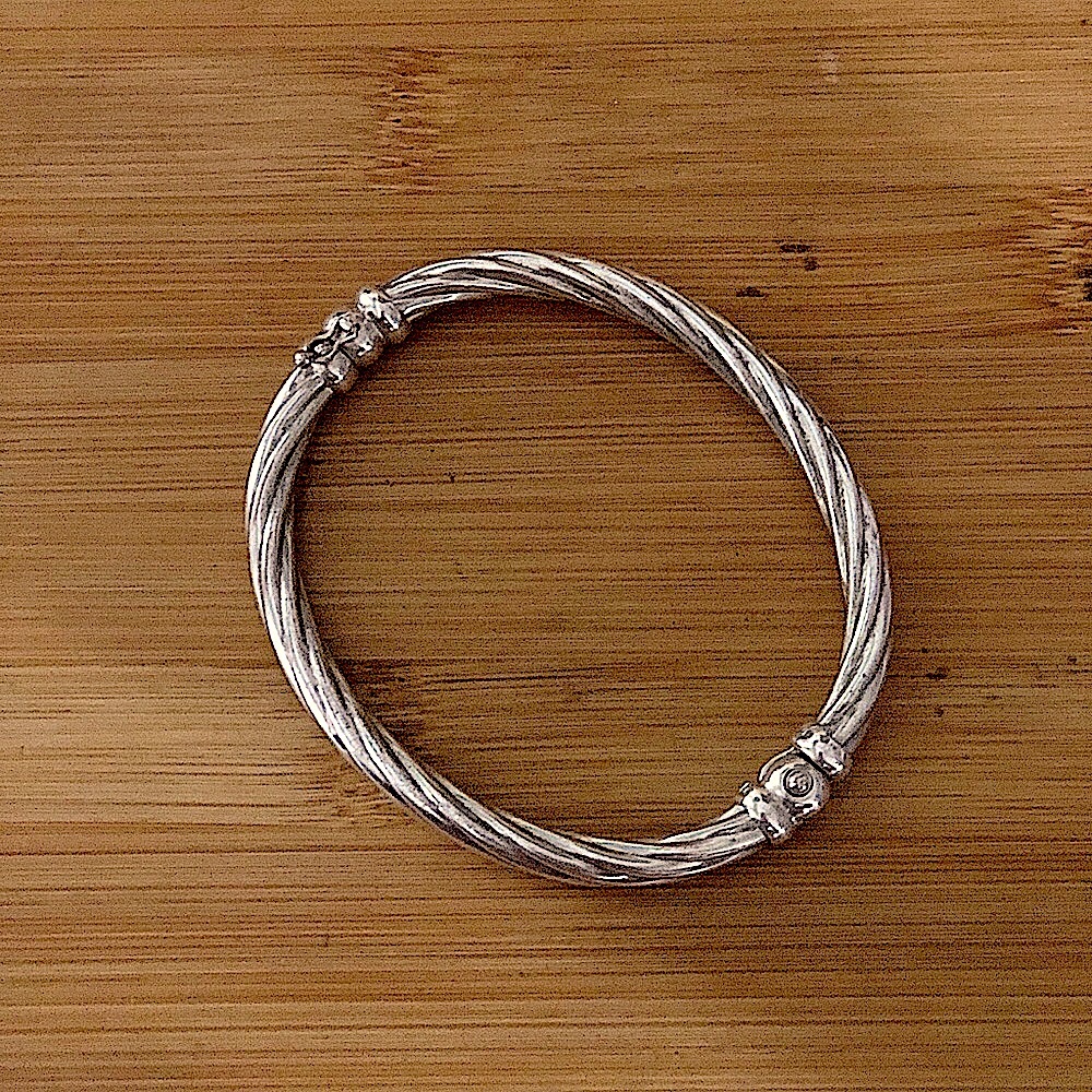 $116  Estate Bracelet Sterling Silver  Marked CI 925 THAILAND